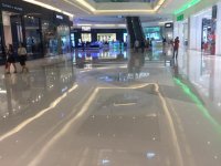 Crescent mall, artificial marble floor tile joints seamless project and maintenance project.
