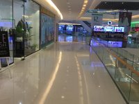 Crescent mall, artificial marble floor tile joints seamless project and maintenance project.