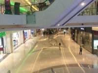 Crescent mall, artificial marble floor tile joints seamless project and maintenance project.